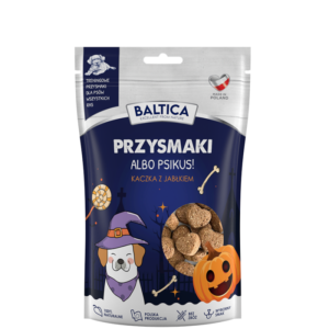 Przysmaki HALOWEEN Kaczka z jabłkiem 100g | Baltica