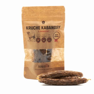Kabanosy z jagnięciny 100g | Slow Dog